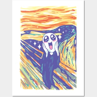 Kawaii Scream Posters and Art